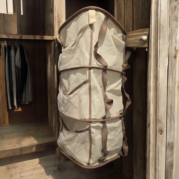 3-shelf Hanging Closet Vertical Storage Space Foldable Organizer - Picture 2 of 2